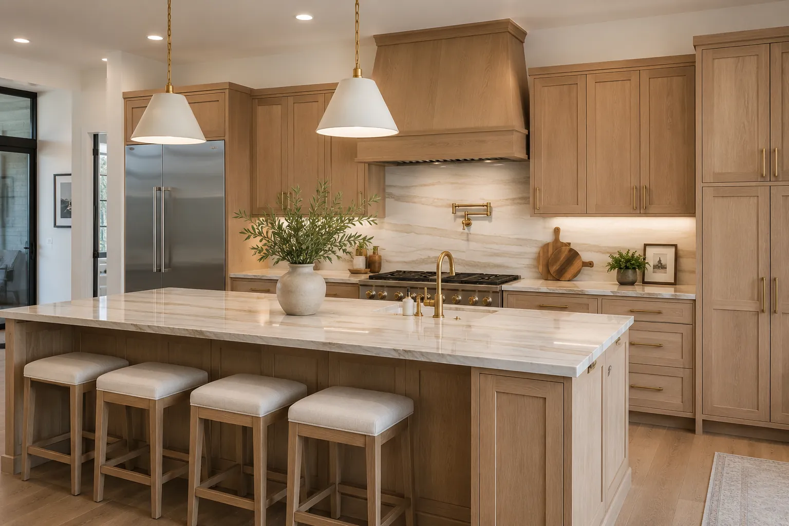 Luxury custom kitchen