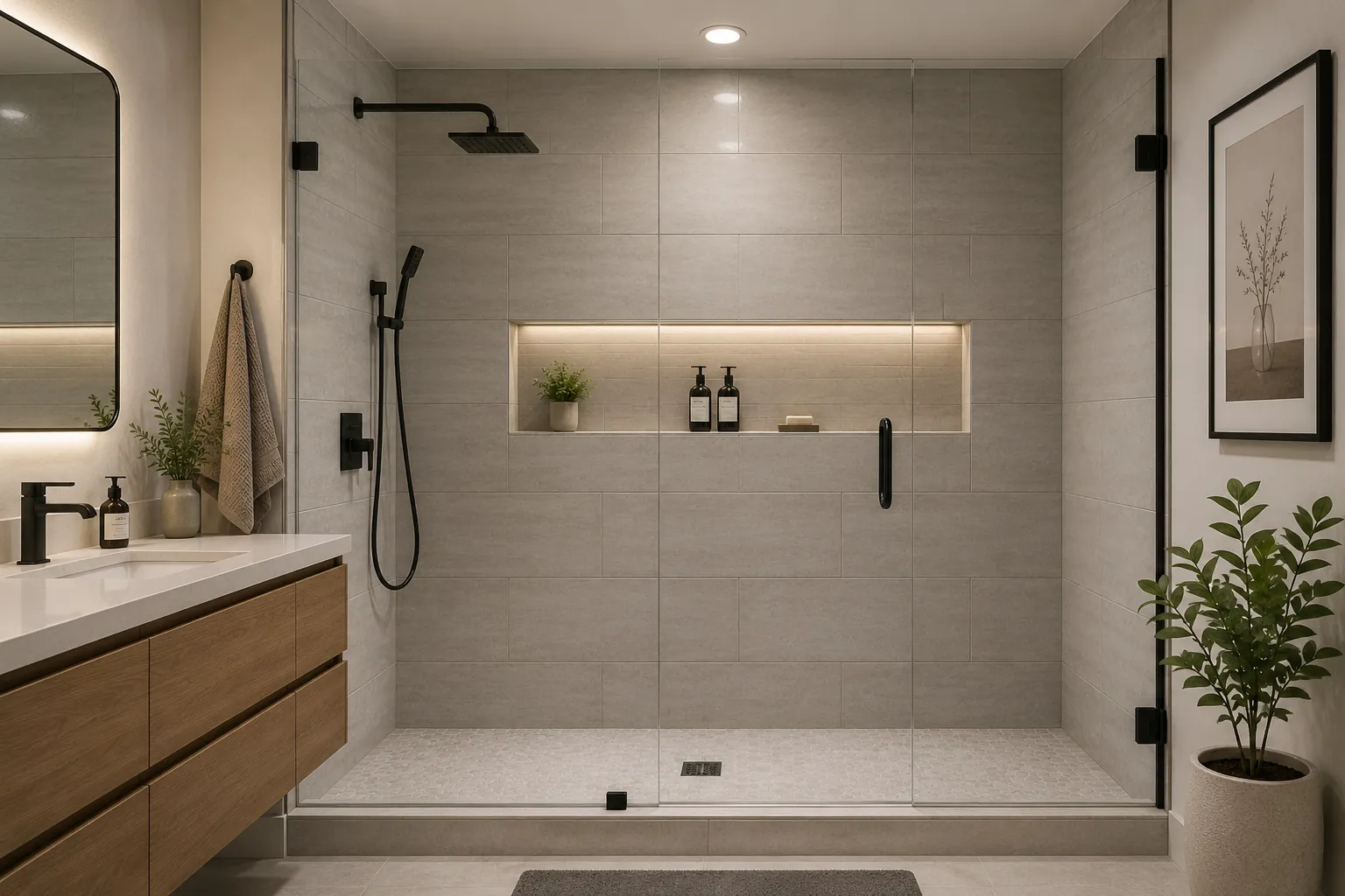 Custom Tile Shower